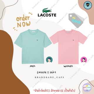 Lacoste เสื้อลาคอส เสื้อยืดลาคอส ของแท้ป้ายคิงเพาเวอร์