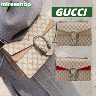 🍒กุชชี่ Gucci กระเป๋า Dionysus Small GG Shoulder Bag