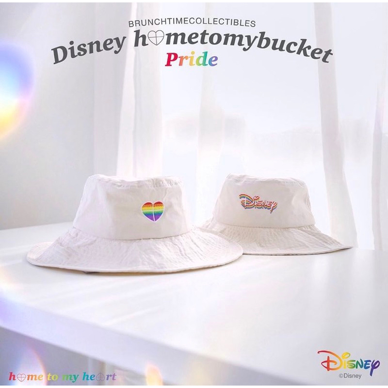 hometomyheart-หมวก-disney-สีขาว-พร้อมส่งจ้ะ-limited-edition