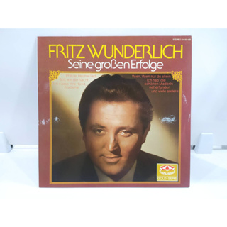1LP Vinyl Records แผ่นเสียงไวนิล FRITZ WUNDERLICH Seine großen Erfolge  (E2F62)