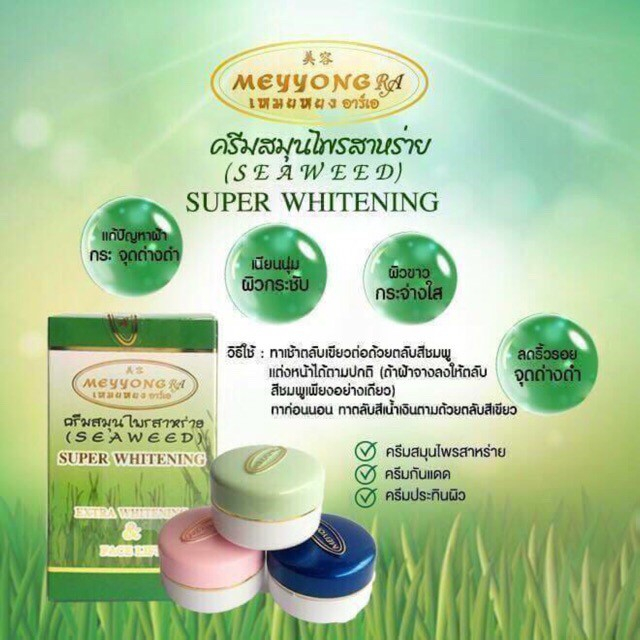 พร้อมส่ง-ครีมเหมยหยง-ครีมสมุนไพรสาหร่ายเหมยหยง-ของแท้100