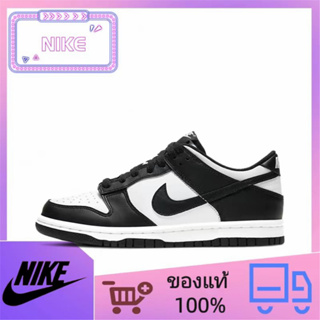 （ยิงจริง）Nike SB Dunk Low "White/Black" รองเท้าวิ่ง รองเท้า nike DD1391-100 DD1503-101