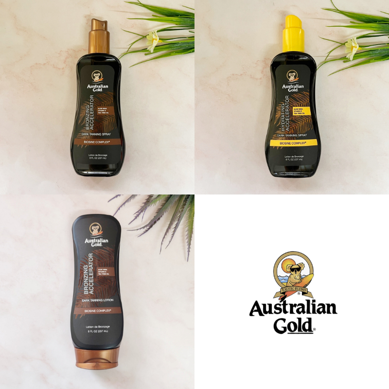 [Australian Gold®] Bronzing Accelerator Dark Tanning Lotion Or Spray