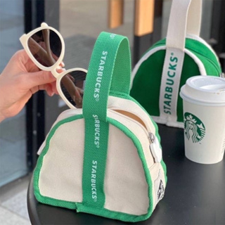 🔥StarbucksTote bag กระเป๋าผ้าแคนวาส