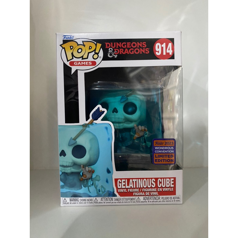 Funko Pop Gelatinous Cube Dungeons and Dragons Wondrous Con 2023