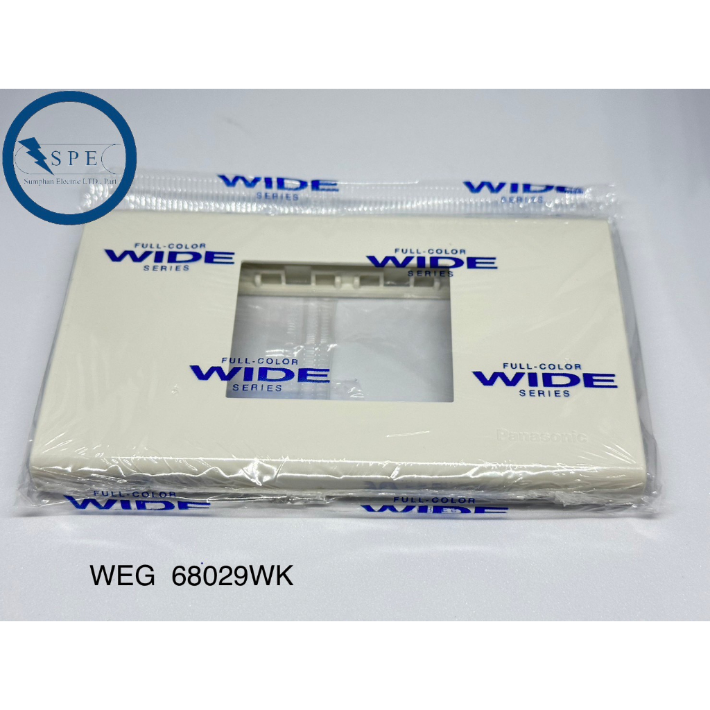 Panasonic WEG-68029WK หน้ากาก 2 ช่องกลางทาง สีขาว /ราคาต่อชิ้น | Shopee ...