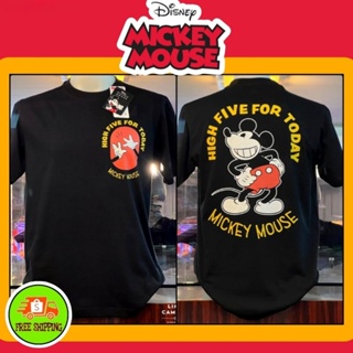 เสื้อDisney ลาย Mickey mouse สีดำ ( MKX-058 )