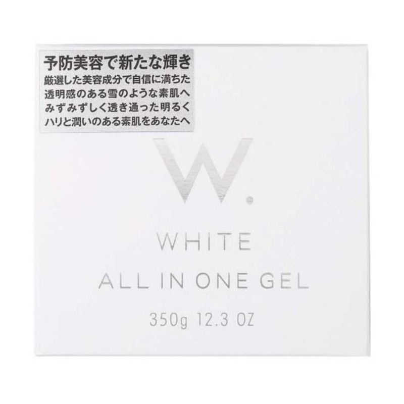 นำเข้าจากญี่ปุ่น-w-white-all-in-one-gel-ครีมเจลบำรุงผิวหน้า-350g