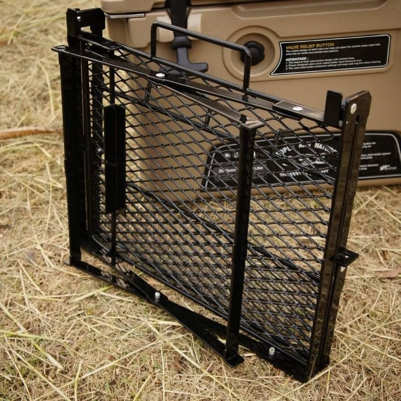iron camp cooler box stand ขาวางกระติกน้ำแข็ง | Shopee Thailand