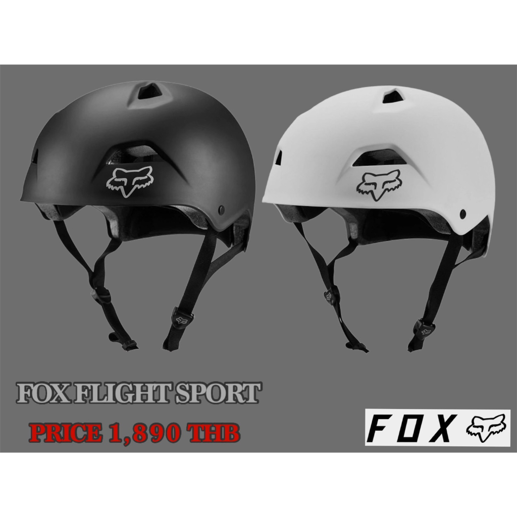 ของแท้-หมวกจักรยาน-fox-flight-sport-helmet