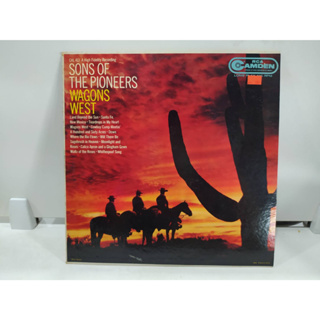 1LP Vinyl Records แผ่นเสียงไวนิล  SONS OF THE PIONEERS WAGONS WEST   (E6E76)