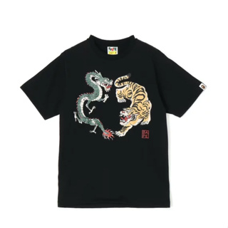 เสื้อยืด bootleg APE TIGER AND DRAGON ไซส์ XL