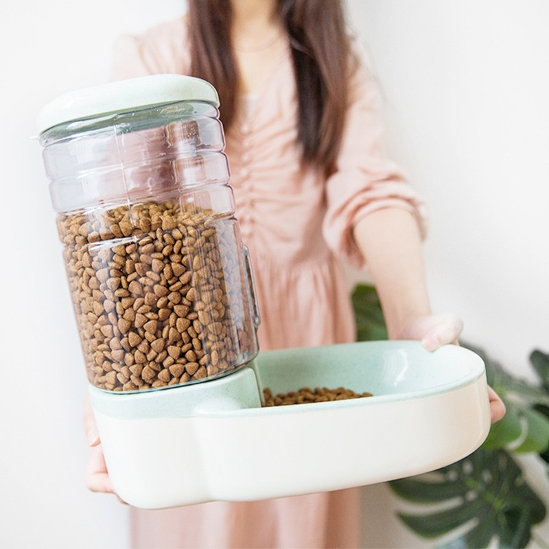 เครื่องให้น้ำสุนัข-ที่ให้น้ำให้อาหารสัตว์เลี้ยง-ความจุ-3-8ลิตร-ให้อาหารอัตโนมัติ-เพียงพอสำหรับ-4-5วัน-championcheap