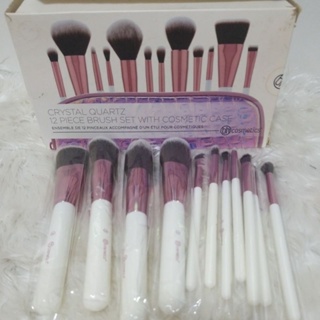 BH crstal quartz brush set 11pcs+bag