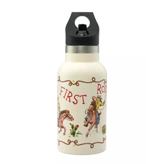 Cath Kidston Kids Stainless Steel Drinking Bottle Cowgirl Cream