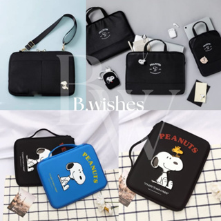 พร้อมส่ง🇹🇭กระเป๋าไอเเพด bag ipad Snoopy กระเป๋าแท็บเล็ต Snoopy กันน้ำหลายช่อง ipad case bag soft case