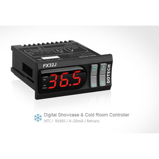 เครื่องวัดและควบคุมอุณหภูมิ สำหรับตู้แช่เย็น Show Case, Cold Room Temp ...