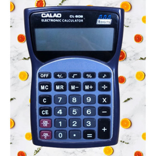 ✨CL-608✨เครื่องคิดเลขCALAO รุ่น CL-608 ปุ่มกด มีเสียงเพลง เบอร์ใส่ถ่าน LR54📍 พร้อมใช้งาน พกพาไปทำงานได้ ไม่เกะกะ💥 deann