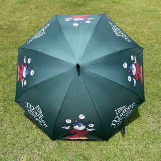 ร่มกอล์ฟคันใหญ่ Malbon ลายเล่นลูกกอล์ฟสีเขียว ขนาด 30 (UMM005) กันแดด กัน UV ได้เป็นอย่างดี Malbon Golf Umbrella