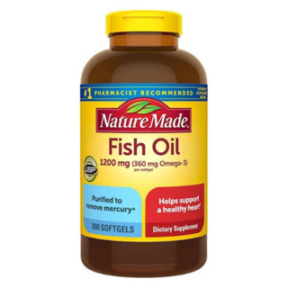 Nature Made Fish Oil 1200mg, 300 Softgels