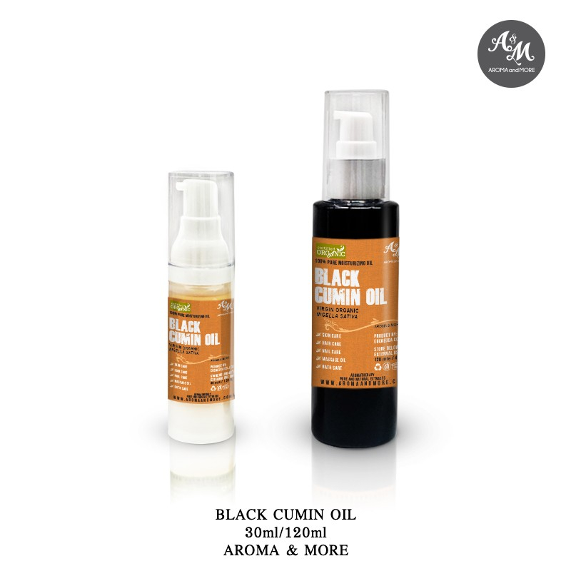 aroma-amp-more-black-cumin-oil-certified-organic-น้ำมันเเบล็ค-คูมิน-ออร์แกนิก-egypt-30-120ml