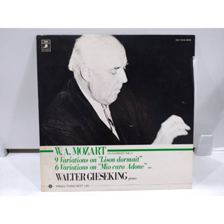 1LP Vinyl Records แผ่นเสียงไวนิล  W.A.MOZART PIANO PIECES (VOL.3)   (E8B79)