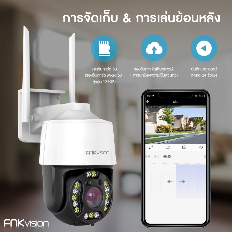 fnkvision-5-ล้าน-wifi-full-hd-5mp-กล้องวงจรปิด-2-4g-กล้องวงจรปิดดูผ่านมือถือ-กันน้ํา-เสียงสองทาง-infrared-night-vision