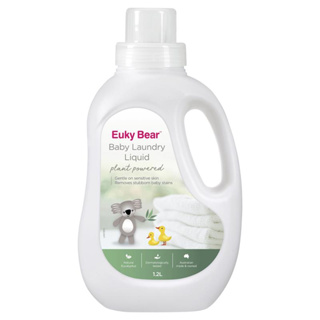 Euky Bear Laundry Liquid 1.2 ลิตร ผลิตภัณฑ์ซักผ้าเด็กสูตรอ่อนโยนพิเศษ