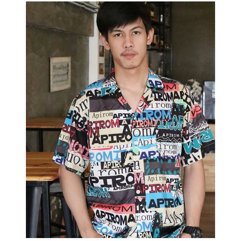 เสื้อฮาวายมาใหม่ลายกาตูนส์สุดฮิป