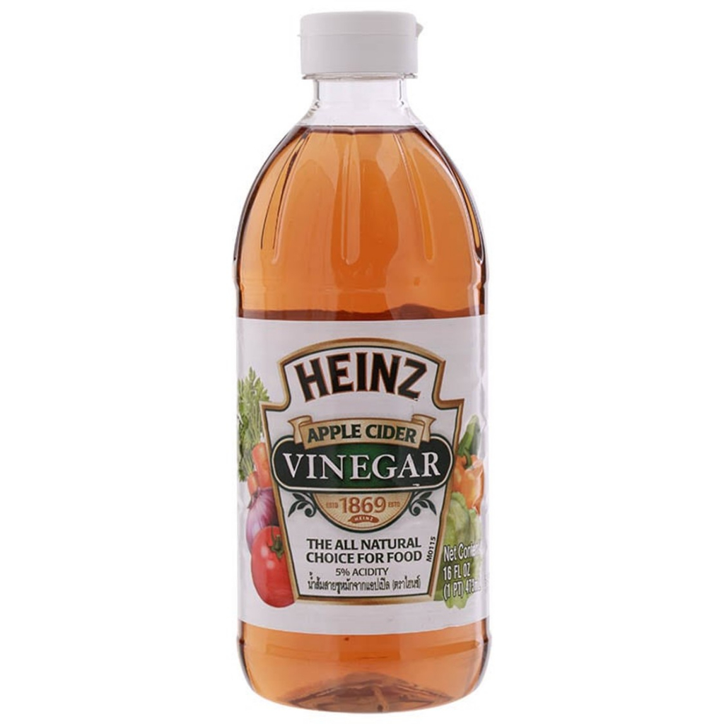 Heinz Apple Cider Vinegar ไฮนซ์ แอปเปิ้ล ไซเดอร์ เวนิกา 473ml. Shopee