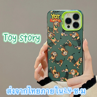 🖤ส่งจากไทยใน24ชม.🖤เคสไอโฟน 14 13 12 11 Pro Max เคส iPhone 11 การ์ตูน Toy Story ปุ่มโลหะ พกง่ายๆ การป้องกันการตก Case