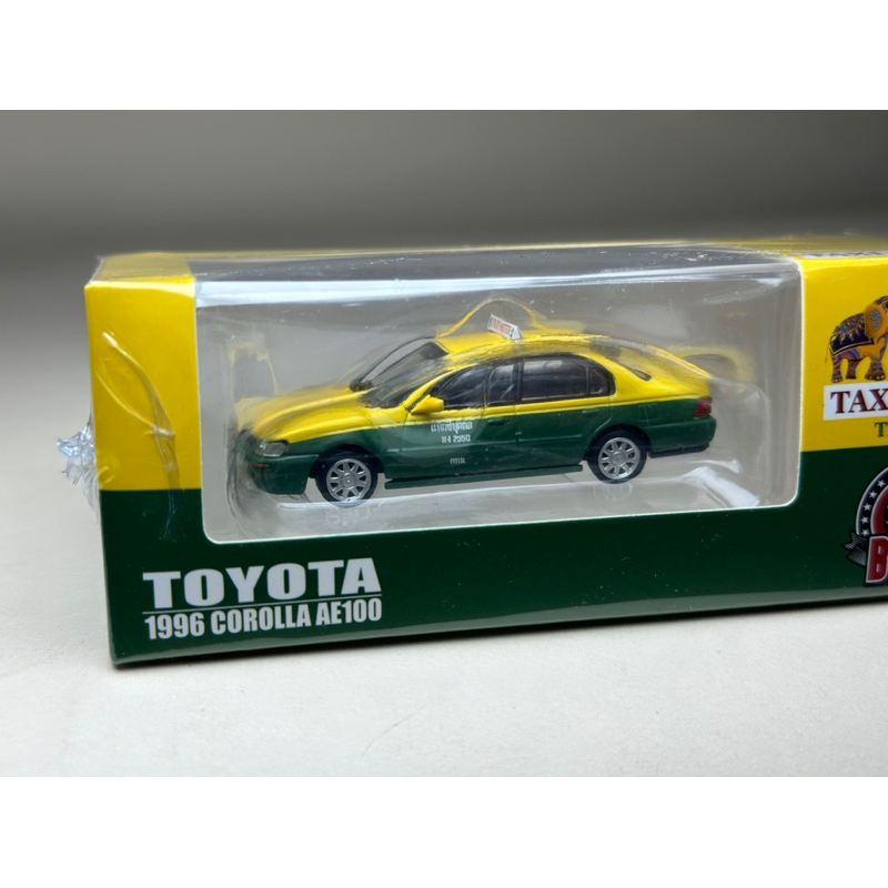 toyota-1996-corolla-ae100-thai-taxi-meter-scale-1-64-ยี่ห้อ-bm-creation