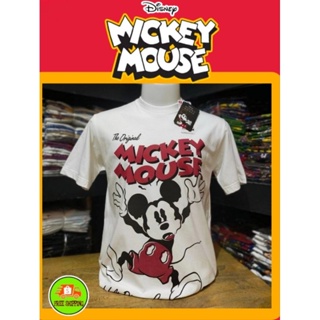 เสื้อDisney ลาย Mickey mouse สีขาว (MK-023)