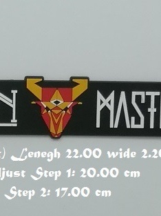 สร้อยข้อมือยาง Mastodon กําไลยางซิลิโคน แฟชั่น วงดนตรี กันน้ำ  silicone rubber wristband bracelet