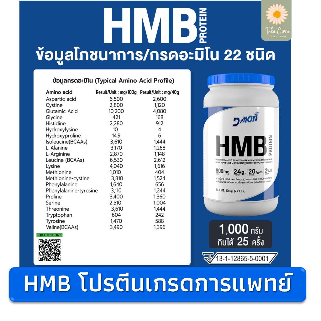 dmon-hmb-โปรตีนเกรดการแพทย์-สูตรสารอาหารครบถ้วน-1000g-สำหรับผู้ป่วยที่มีสภาวะ-ทุพโภชนาการ-และผู้ป่วยกลุ่มโรค-ncds