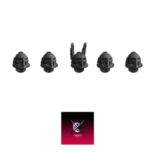 Grimdark scifi miniatures parts head01