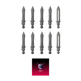 Grimdark scifi miniatures parts Swords01 - Power Gladius