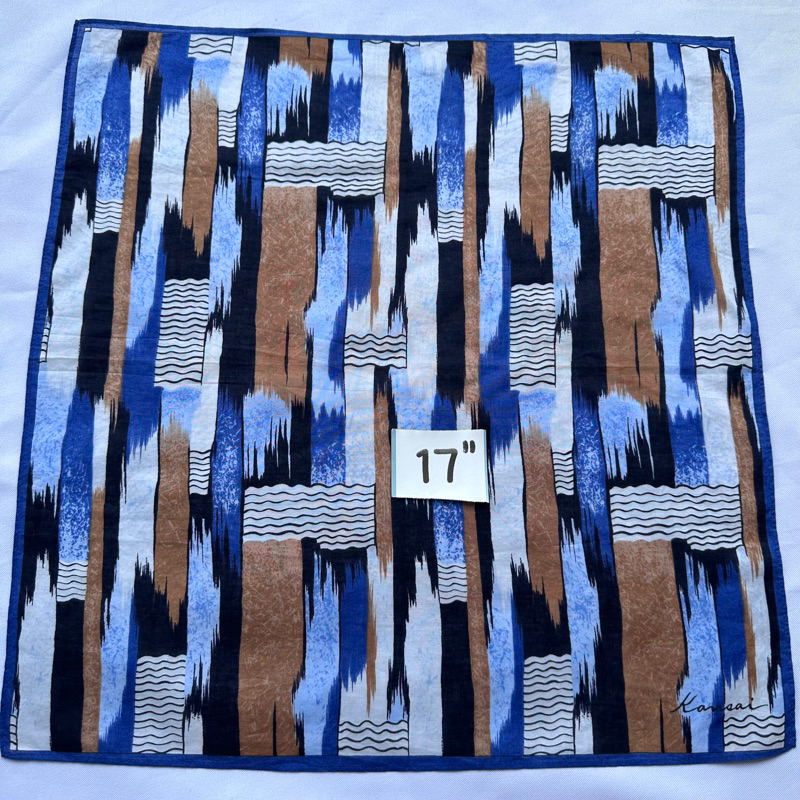 kansai-ผ้าเช็ดหน้าญี่ปุ่น-ลายอาร์ทๆ