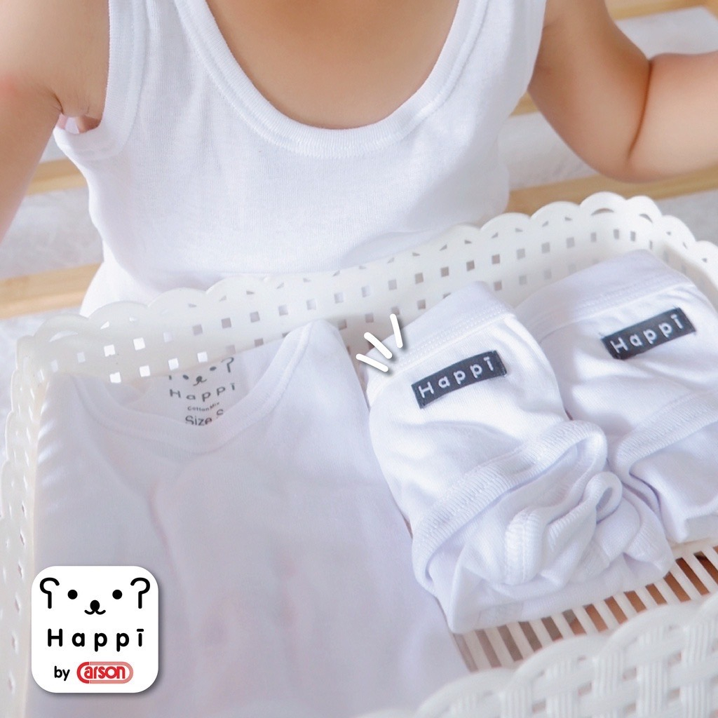 happi-by-carson-เสื้อกล้ามเด็กชาย-เด็กหญิง-สีขาวล้วน-เเพ็ค1ตัว-htt201p1-wh