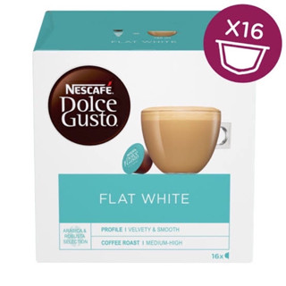 ⚡️พร้อมส่ง⚡️Nescafe Dolce Gusto FLAT WHITE สินค้านำเข้าราคาพิเศษราคาถูกที่สุด🔥สินค้านำเข้าไม่มีจำหน่วยในไทยส่งด่วนส่งเร็