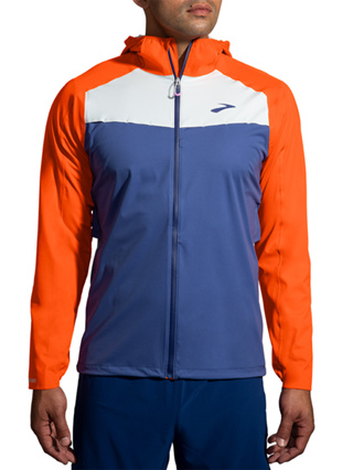 Brooks High Point Waterproof Jacket เสื้อแจ็คเก็ตเทรล ผู้ชาย กันน้ำ