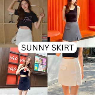 Sunny Skirt กางเกงกระโปรง กระโปรงกางเกง ขาสั้น มีซิบหลัง ผ้าเกรดพรีเมียม (012)