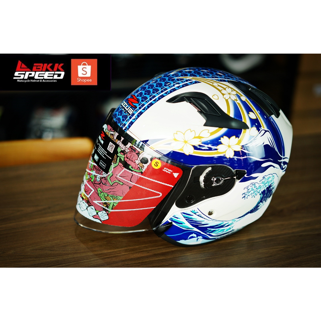 ZEUS ZS 627 BM1 ลายปลาคราฟ ญี่ปุ่น มีให้เลือก 4 สี | Shopee Thailand