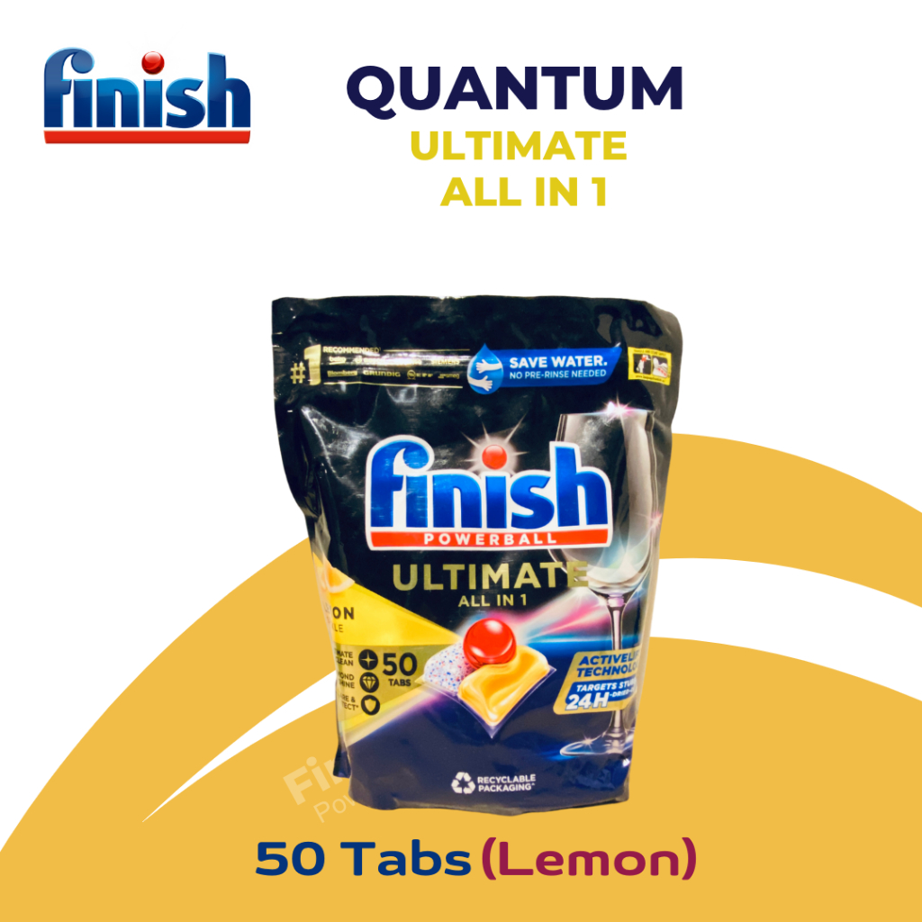 🔥 NEW🔥 FINISH QUANTUM ULTIMATE ALL IN 1 และ ALL IN ONE PLUS ก้อนล้างจาน