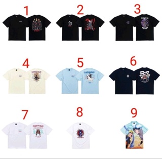 เสื้อยืด CARNIVAL X NARUTO NARUTO T-SHIRT Size S-XXL ของแท้ ของใหม่ Drop2 มีของ พร้อมส่ง