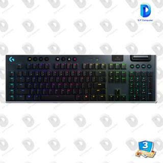 KEYBOARD (คีย์บอร์ดไร้สาย) LOGITECH G G913 LIGHTSPEED WIRELESS RGB (GL TACTILE SWITCH) (EN/TH)สินค้าใหม่ รับประกัน 2 ปี