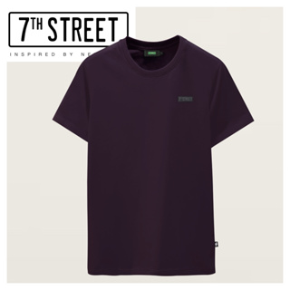 7th Street เสื้อยืด รุ่น RLG020 โลโก้ยาง