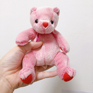 ตุ๊กตาหมีสีชมพู TY งานสะสม