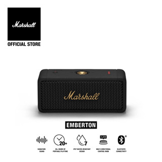 MARRSHALL EMBERTON BLACK - ลำโพงบลูทูธ ลำโพง bluetooth ลำโพงmarshall