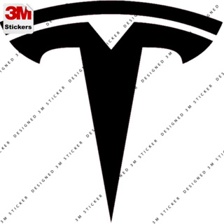 TESLA no.1 สติ๊กเกอร์ 3M ลอกออกไม่มีคราบกาว  Removable 3M sticker, สติ๊กเกอร์ติด รถยนต์ มอเตอร์ไซ"